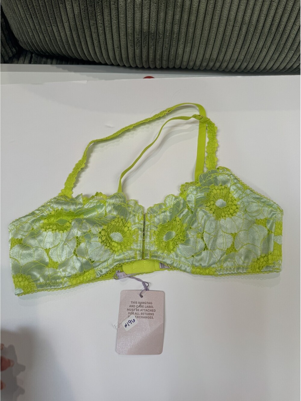 Savage X Fenty Bra Green Size L